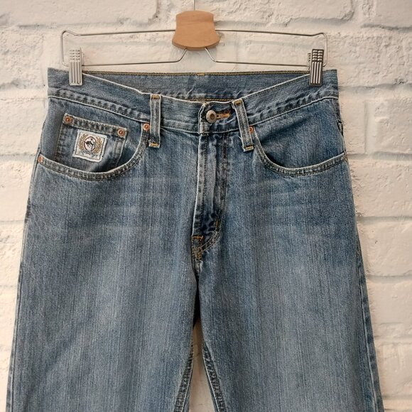 Cinch Jeans Mens 30x32 Blue Straight Western Cowboy Workwear - Picture 7 of 11